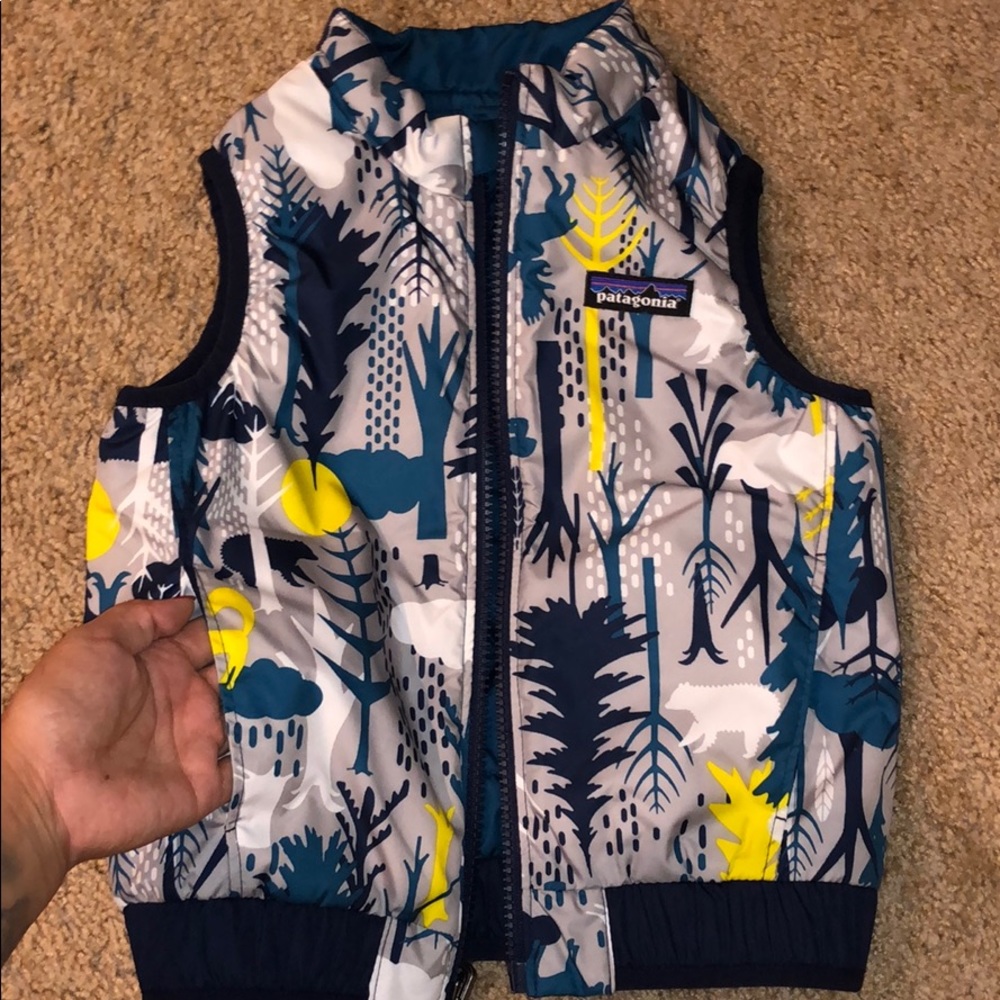 Brand new reversible Patagonia toddler vest